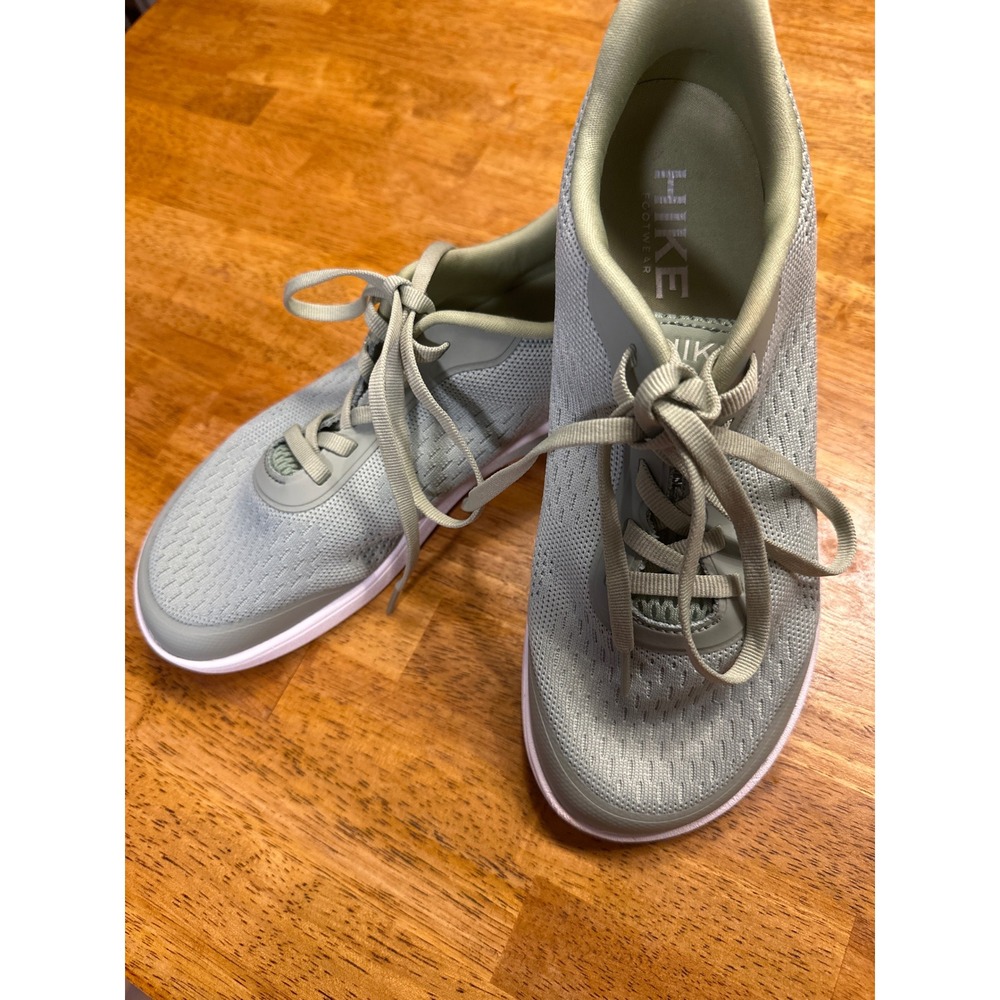 Hike Footwear Barefoot Shoes Sage Green Mesh Walking Sneakers Womens 8 EU 38.5